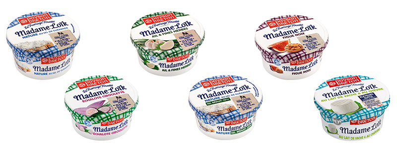 gamme fromages fouettés madame loik paysan breton