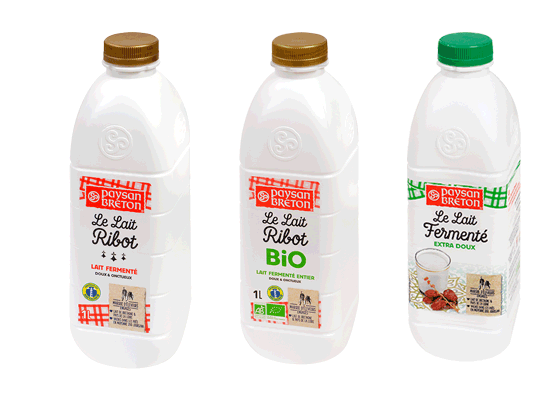 gamme lait ribot fermenté