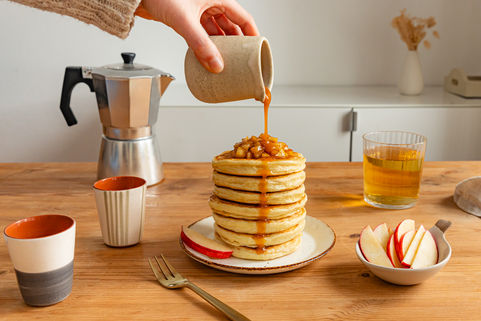 Recette pancakes cannelle plaisir onctueux paysan breton
