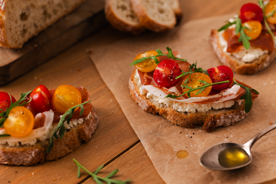 Recette tartine fromage fouetté chèvre madame loik paysan breton