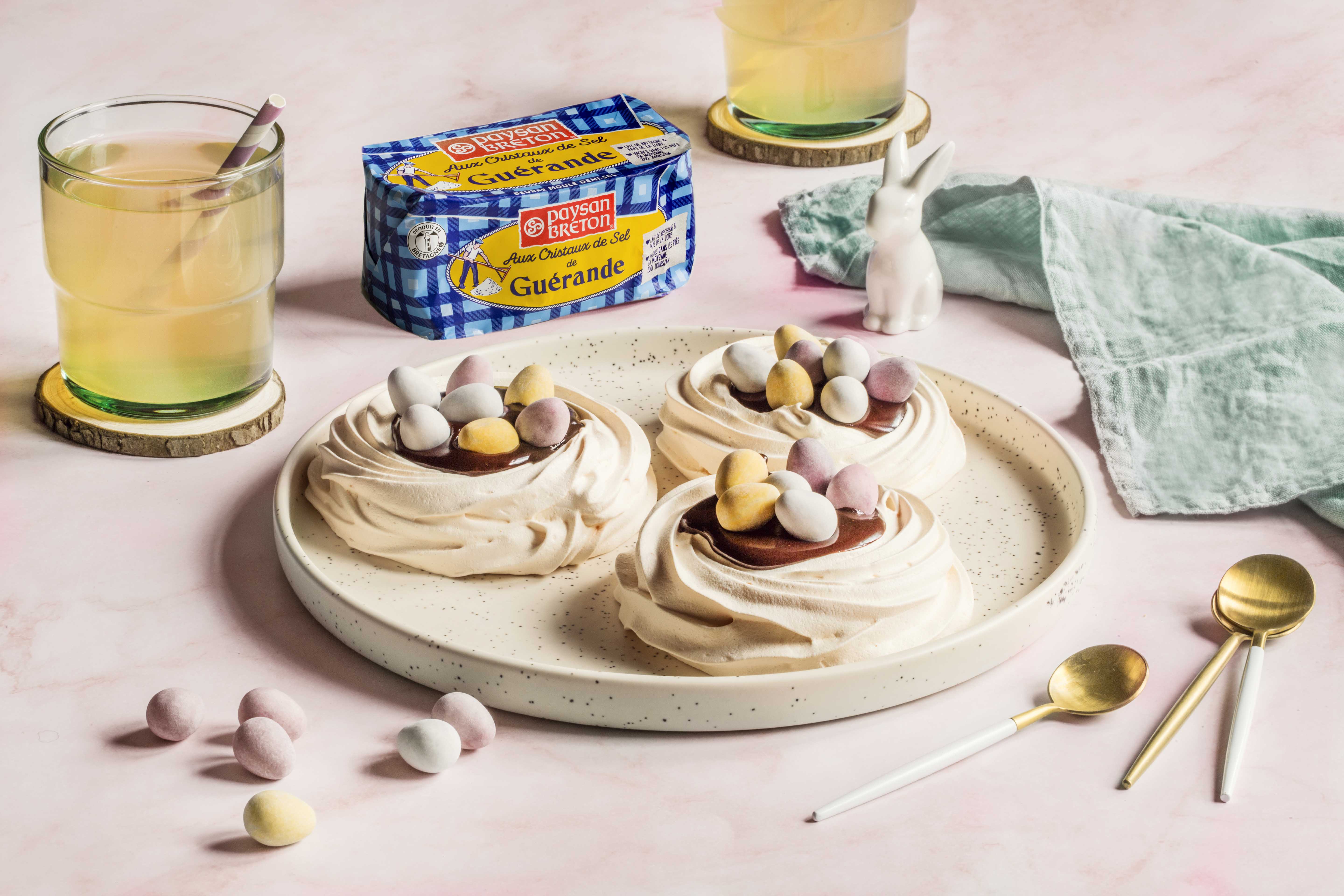 Recette pavlova chocolat beurre moulé paysan breton