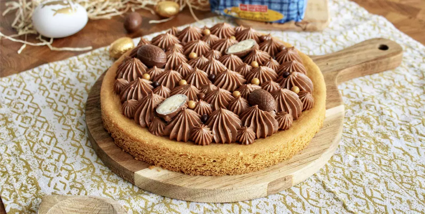 Recette sablé de pâques chocolat beurre moulé paysan breton