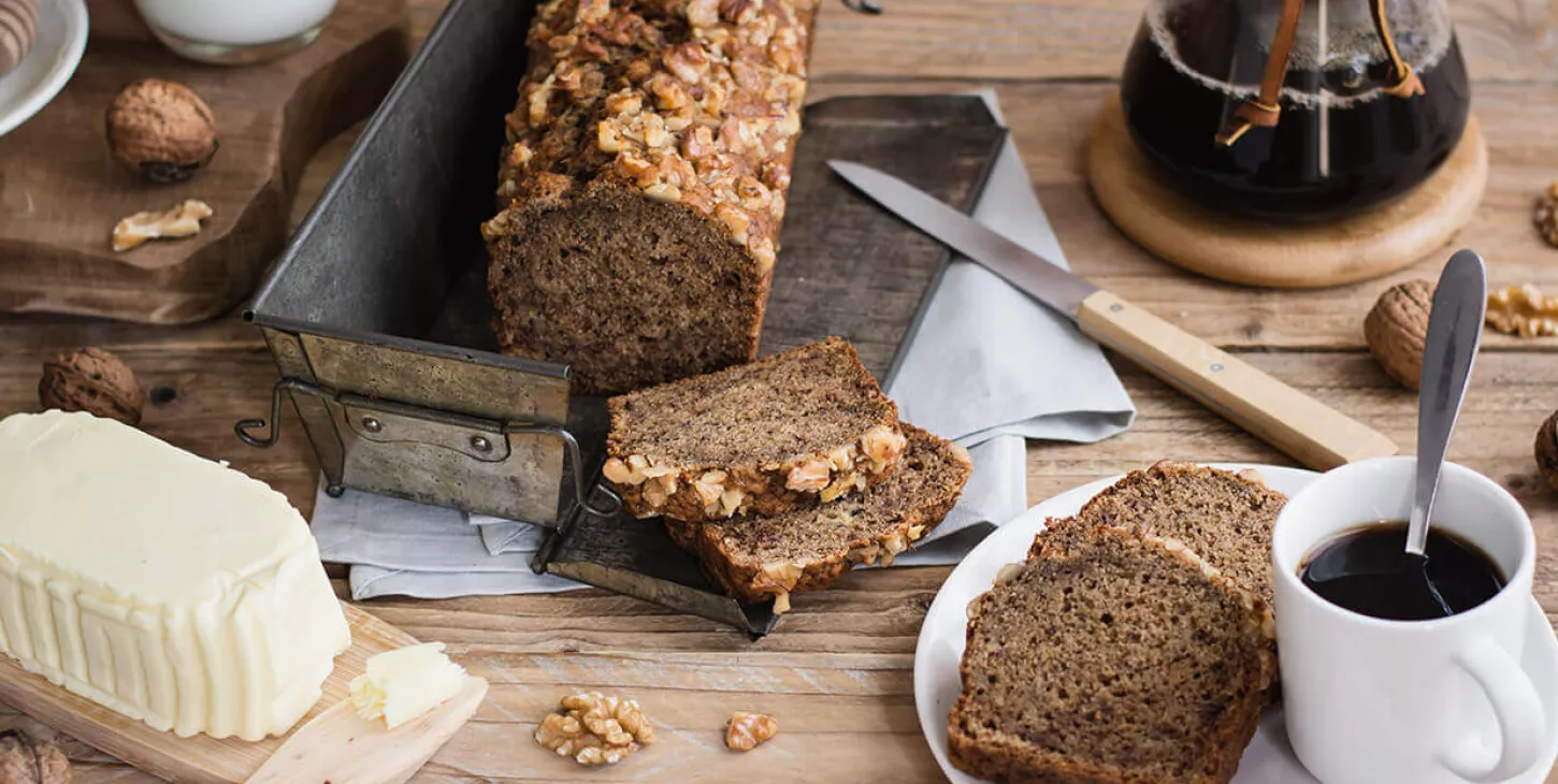 Walnut Banana Bread