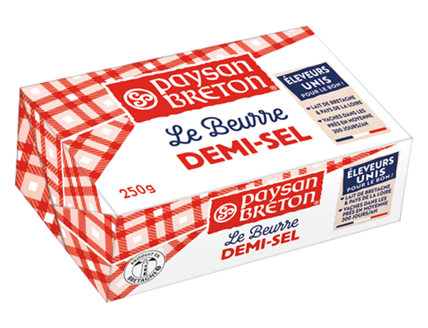 Le Beurre Demi-Sel Plaquette | PAYSAN BRETON