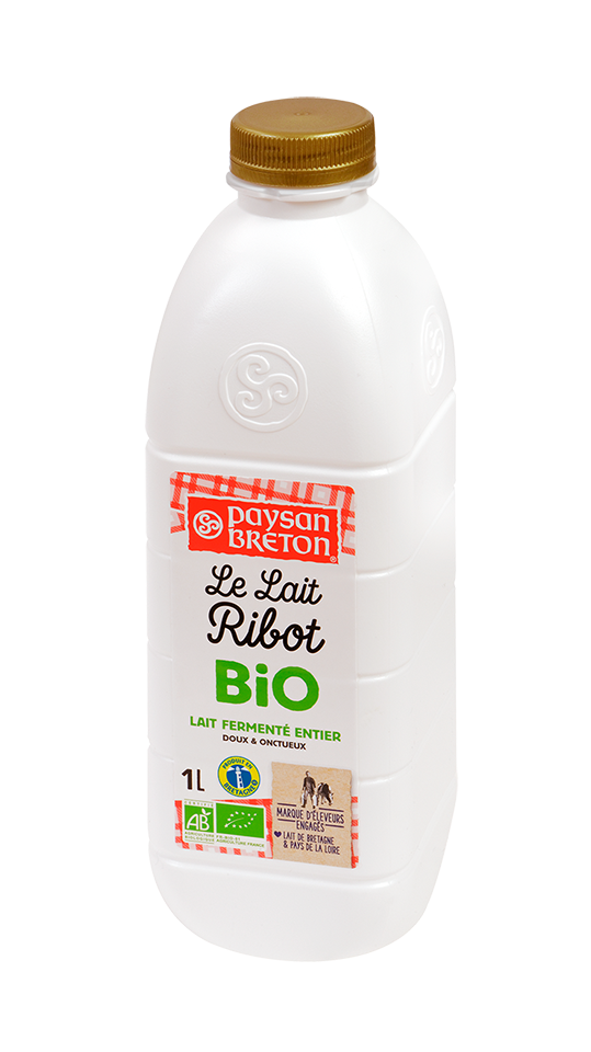 Le lait ribot bio paysan breton