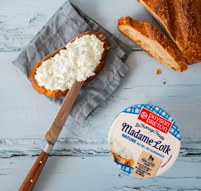 nos fromages fouettés madame loik paysan breton