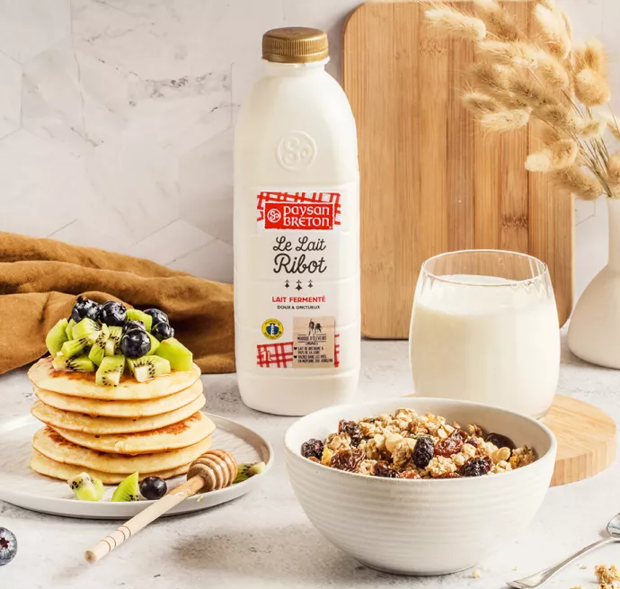 lait ribot pancakes paysan breton