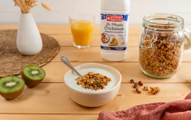 Granola fait-maison plaisir onctueux paysan breton