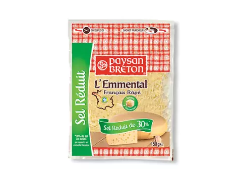 L'Emmental sel réduit Paysan Breton