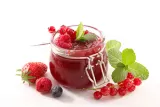 Red berry coulis