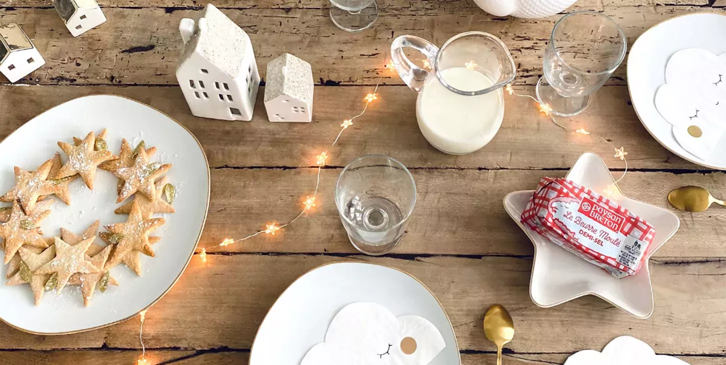 table noël paysan breton