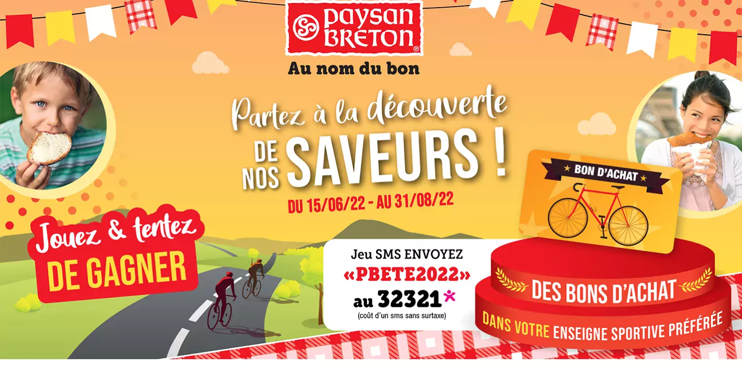 Jeu sms : partez à la découverte de nos saveurs !