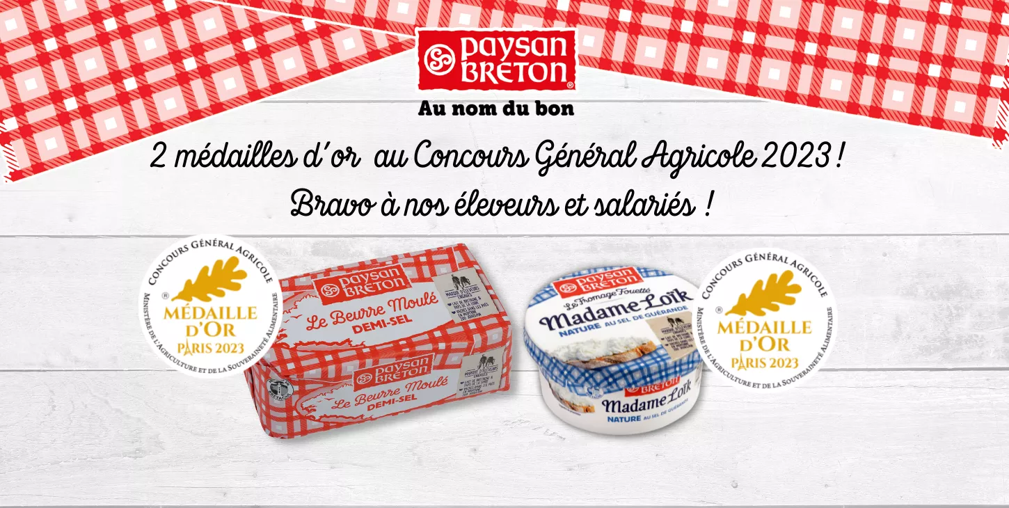 Concours général agricole 2023 récompense médaille or