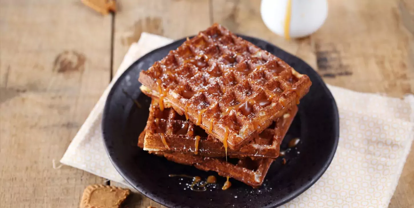 Gaufres au lait de beurre