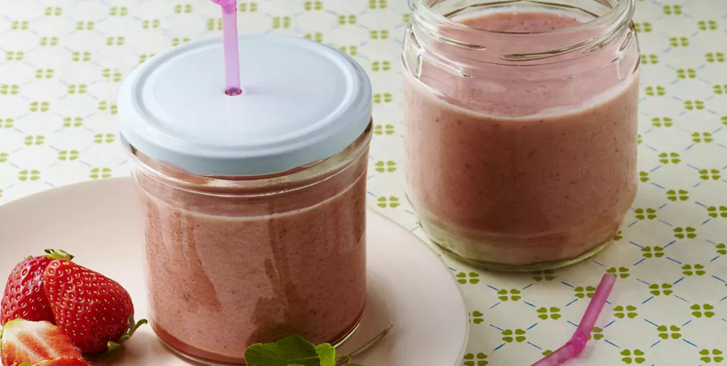 Recette smoothie fraise BD Paysan Breton