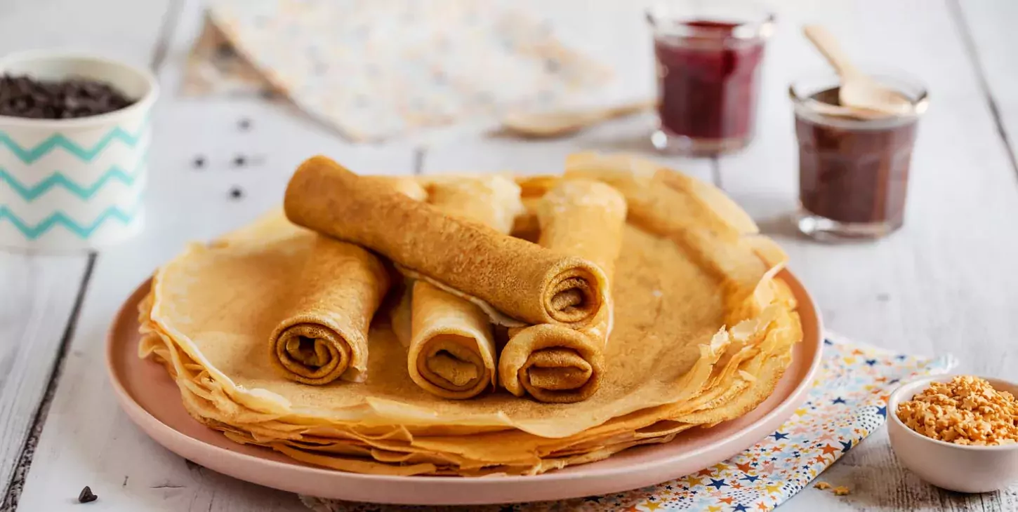 Crêpes moelleuses au lait Ribot