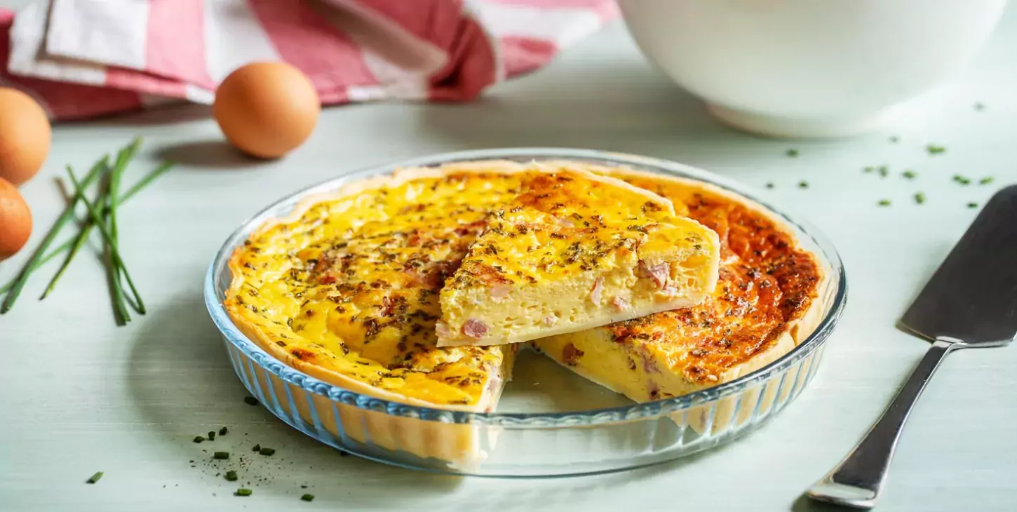 Quiche Lorraine au lait ribot