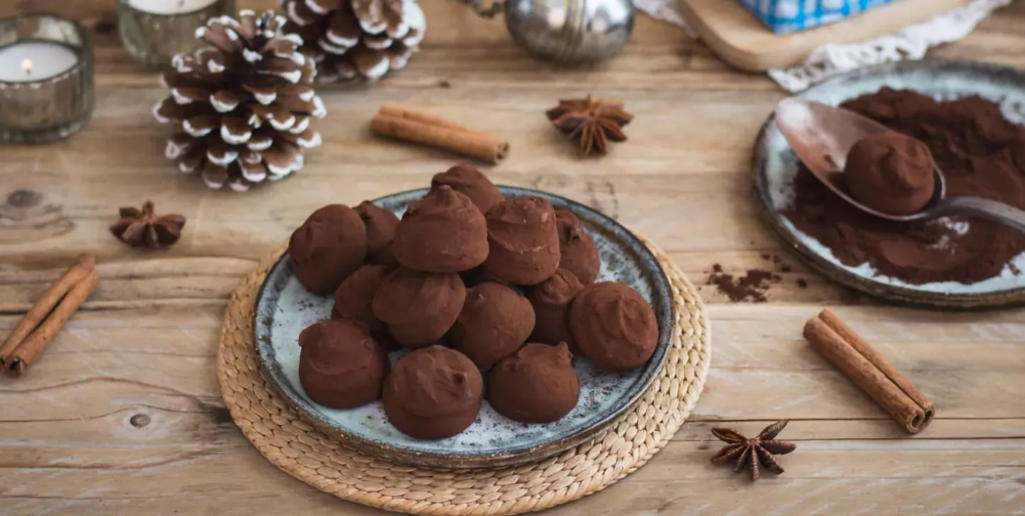 Christmas Chocolate and Chai Tea Truffles