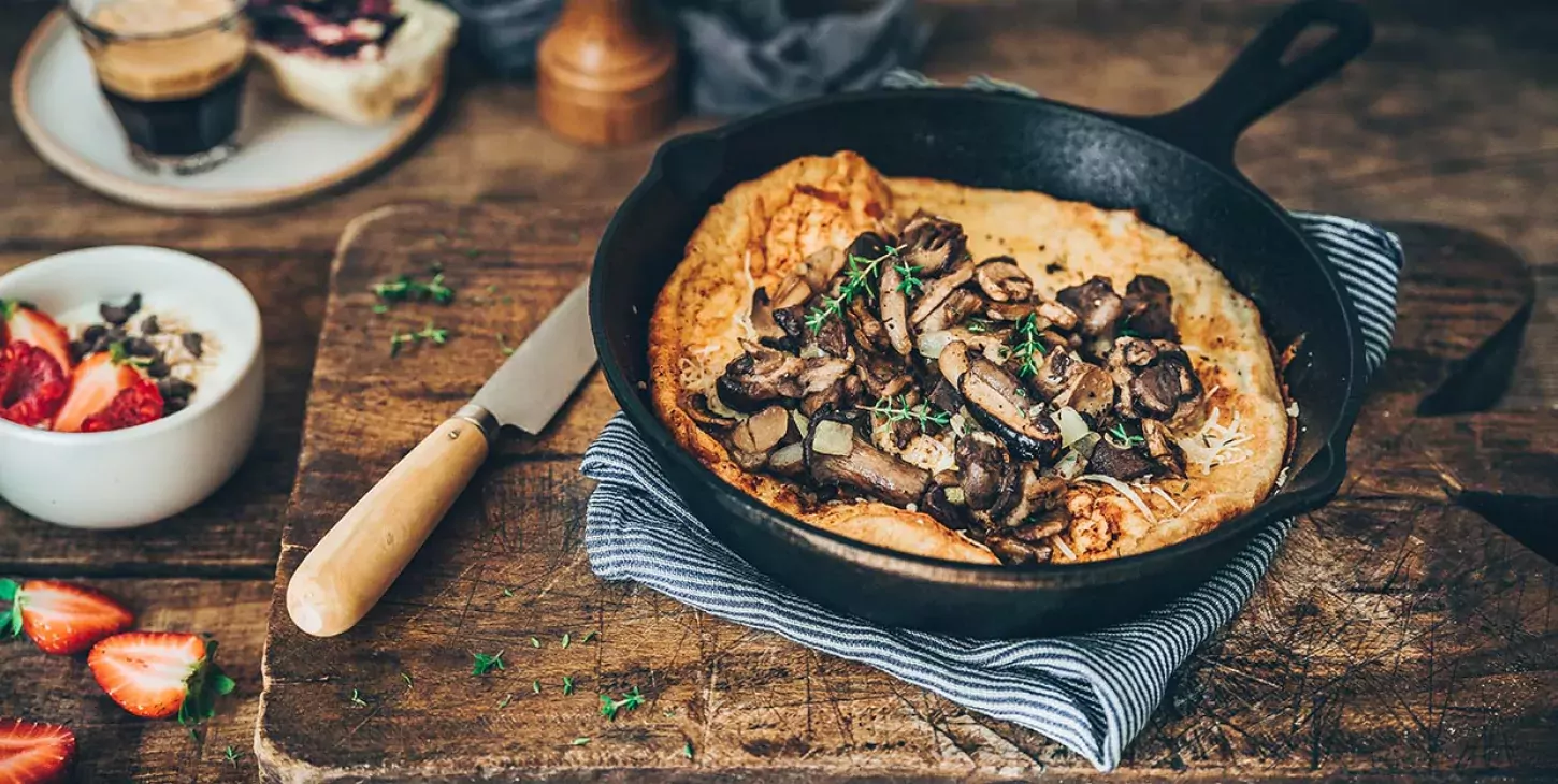 Le Beurrier Breton Avec Champignons 