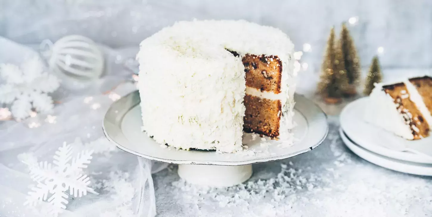 Wortelcake voor Kerstmis