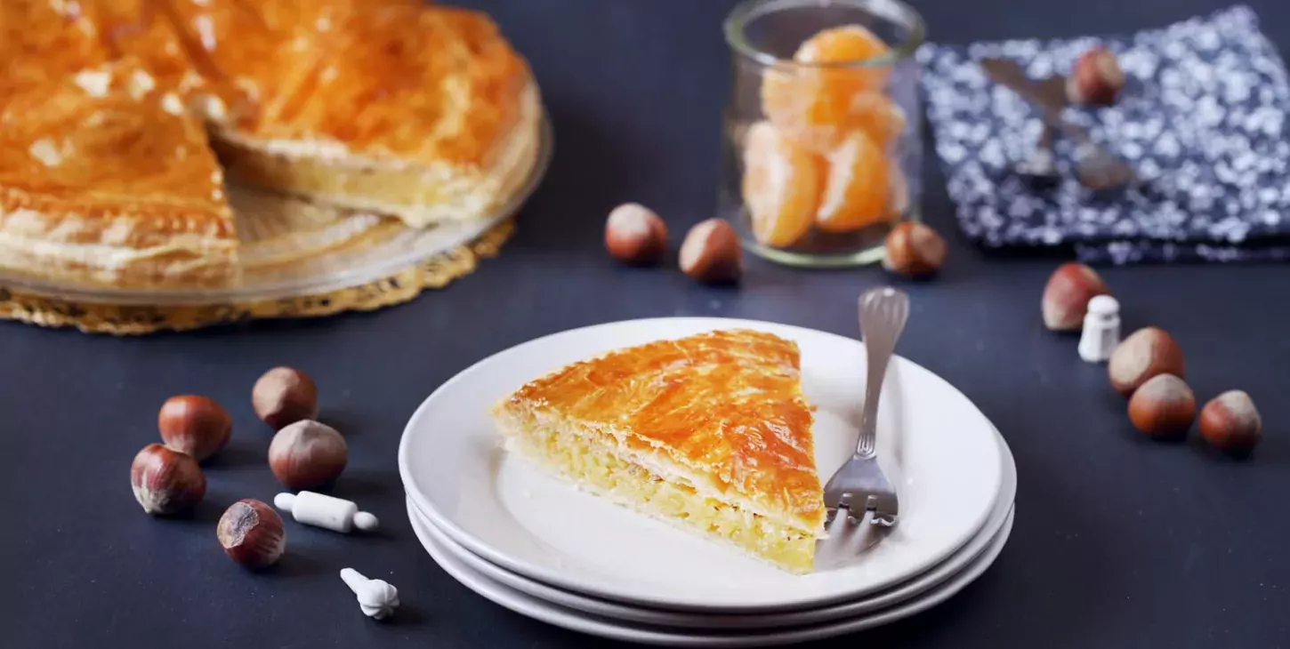 Galette des rois à la noisette