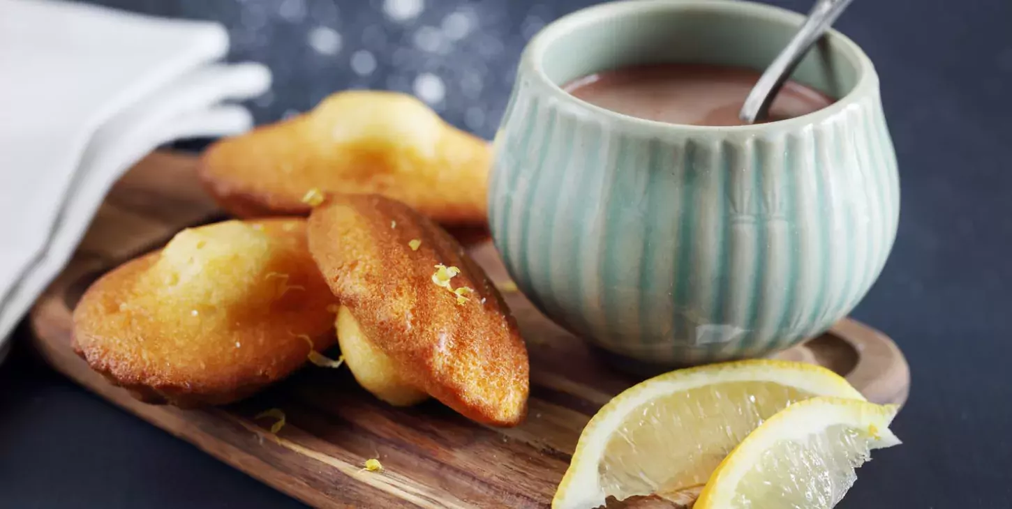 recette de madeleines au citron