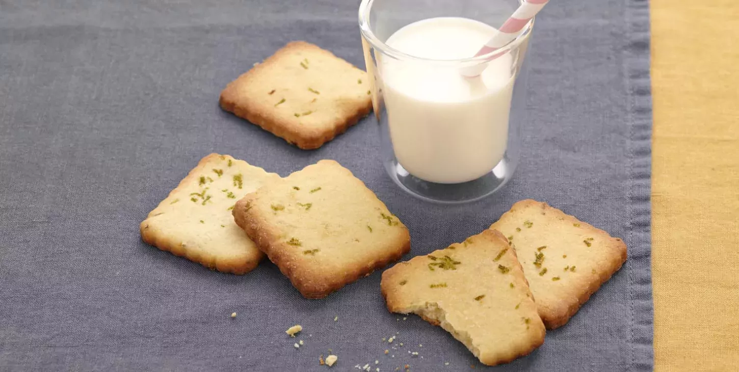 Sablés au citron vert