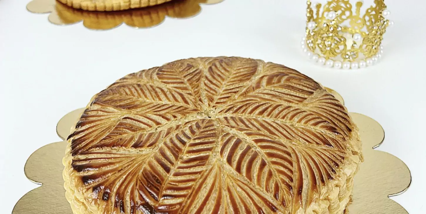 Galette des rois à la frangipane