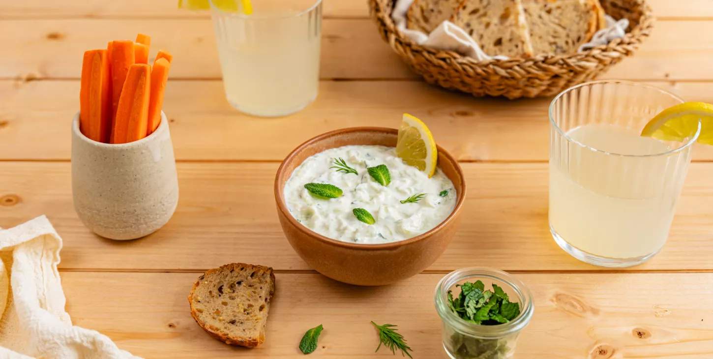 tzaziki plaisir onctueux paysan breton